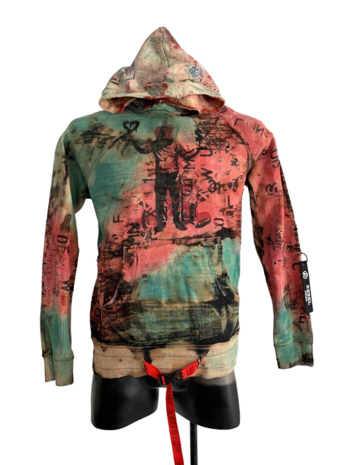 Upcycling Hoodie Religion London