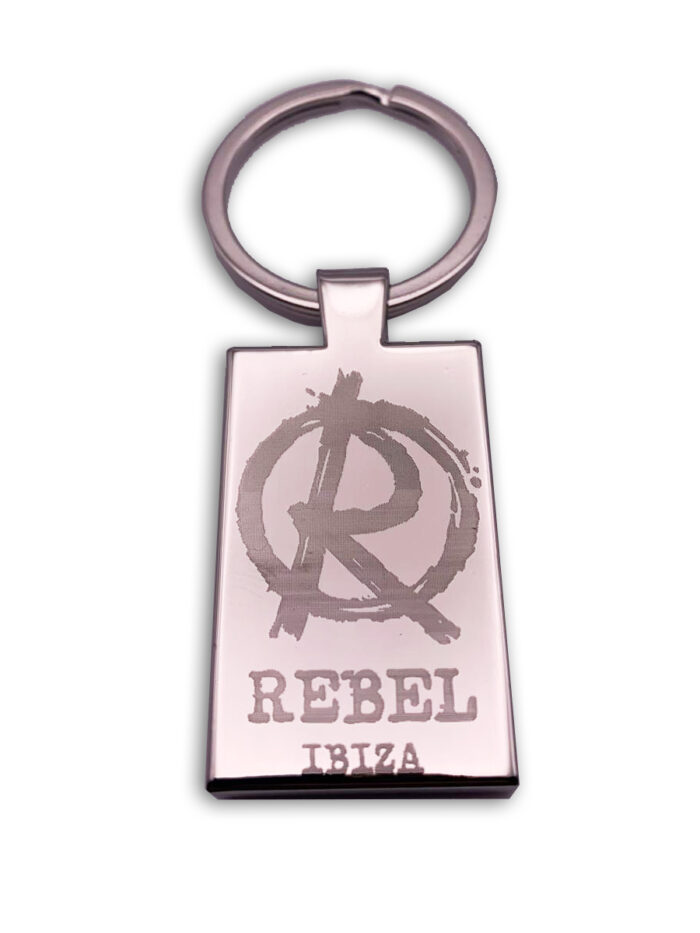 Metall Schlüsselanhänger Rebel Ibiza