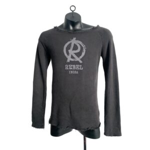 BOOMGAP SWEAT "REBEL IBIZA" (BLACK)