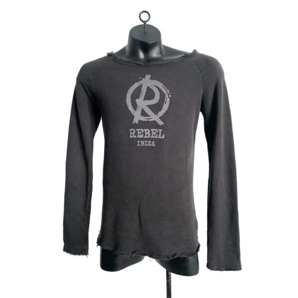 BOOMGAP SWEAT "REBEL IBIZA" (BLACK)