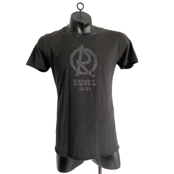 BASIC TSHIRT "REBEL IBIZA" black