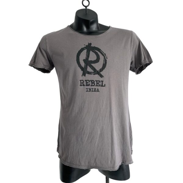 BASIC TSHIRT "Rebel Ibiza" dunkelgrau