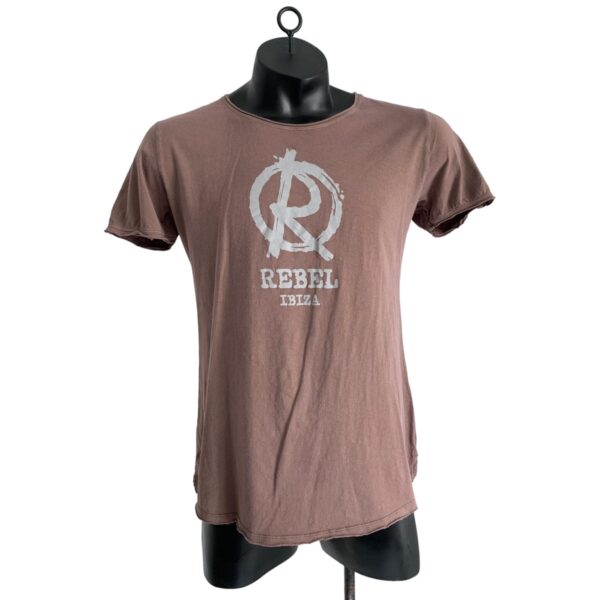 BASIC TSHIRT "Rebel Ibiza" taupe