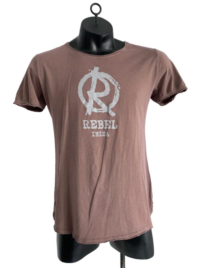 BASIC TSHIRT "Rebel Ibiza" taupe