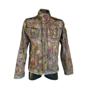 Upcycling Jacke Gstar RAW Banksy