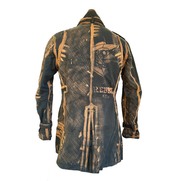 Upcycling Jacke Gstar the Crow – Bild 3