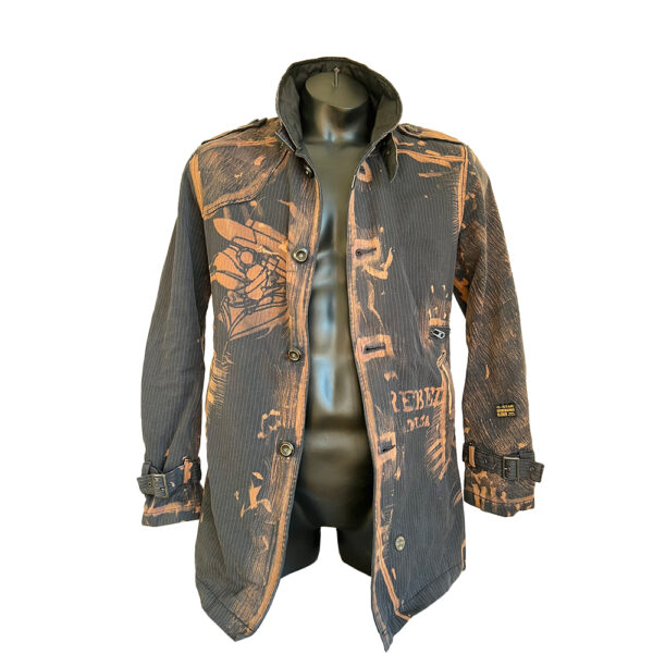 Upcycling Jacke Gstar the Crow – Bild 2