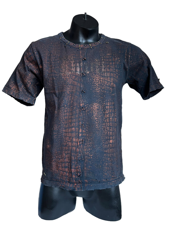 Upcycling T-Shirt Religion knight
