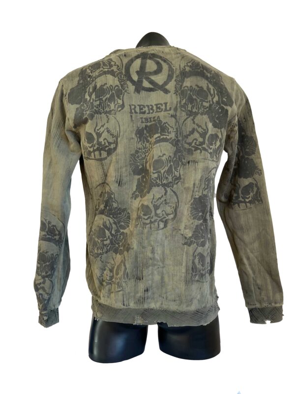 Upcycling Sweatshirt SDAYS SKULL – Bild 2