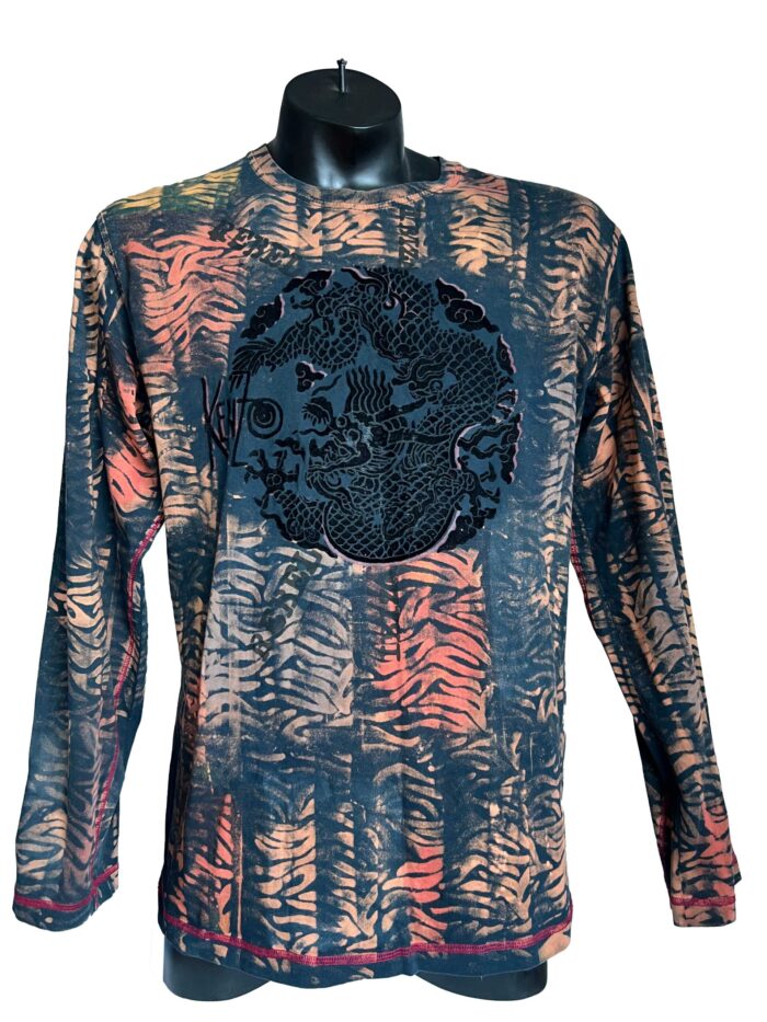 Sudadera Upcycling Kenzo Dragon