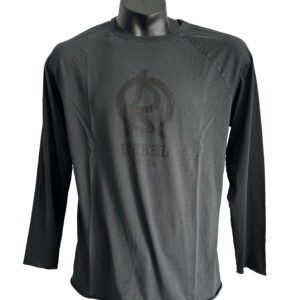 Camiseta larga Rebel Ibiza (negro-gris)