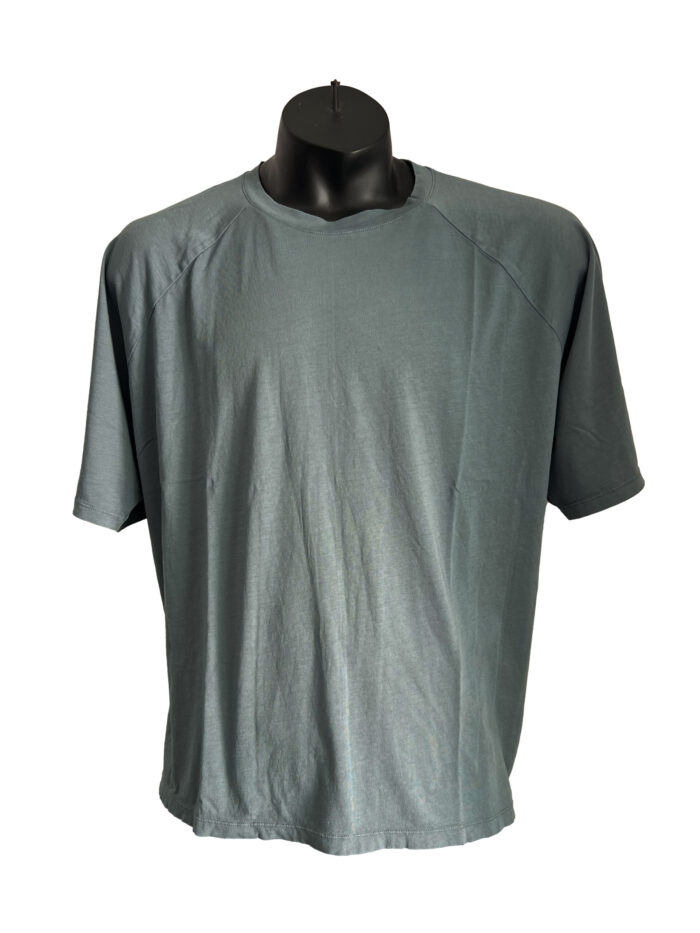 Camiseta oversize Rebel Ibiza (azul-gris)