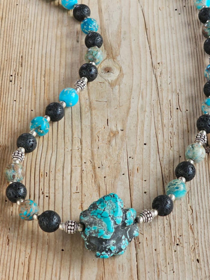 Rebel Ibiza Kette "Türkis"