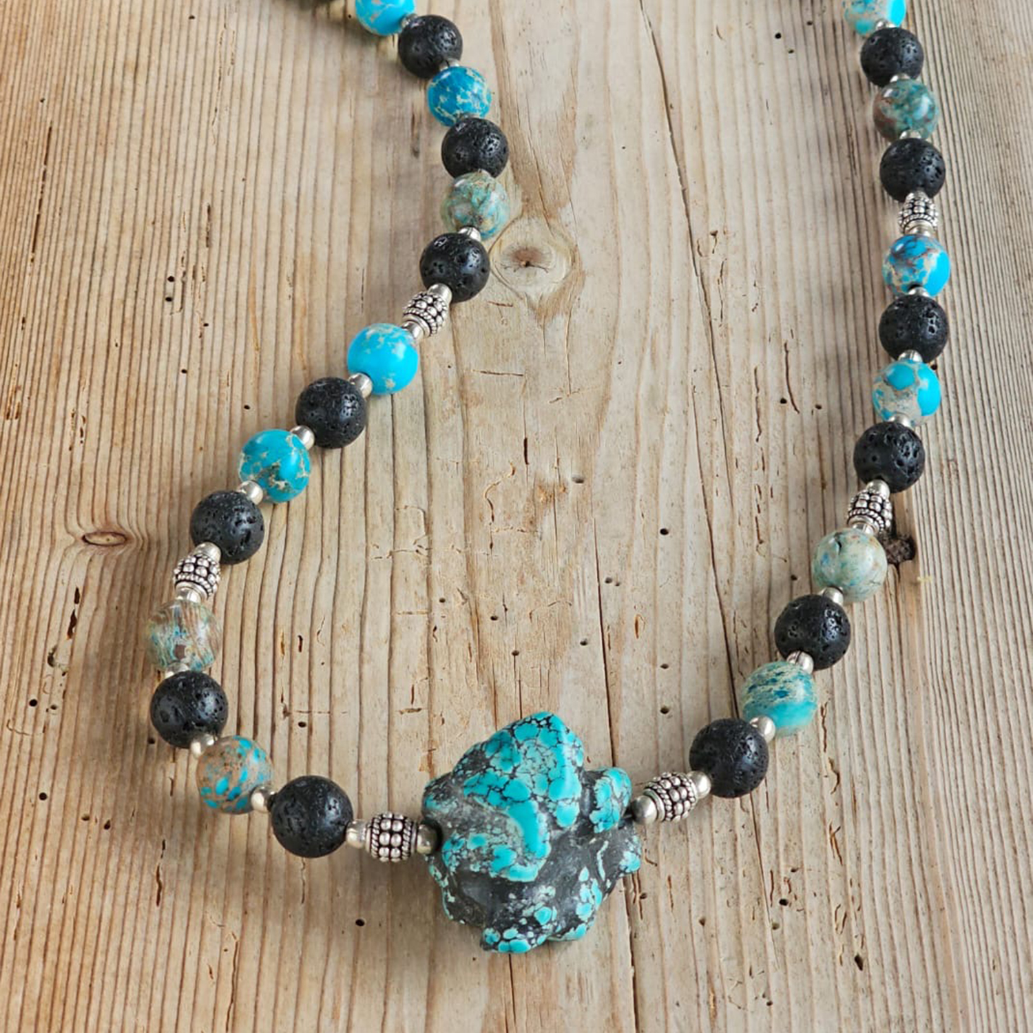 Rebel Ibiza Kette "Türkis"