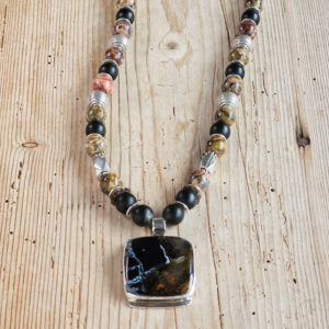 Rebel Ibiza Kette "Beauty Silver"